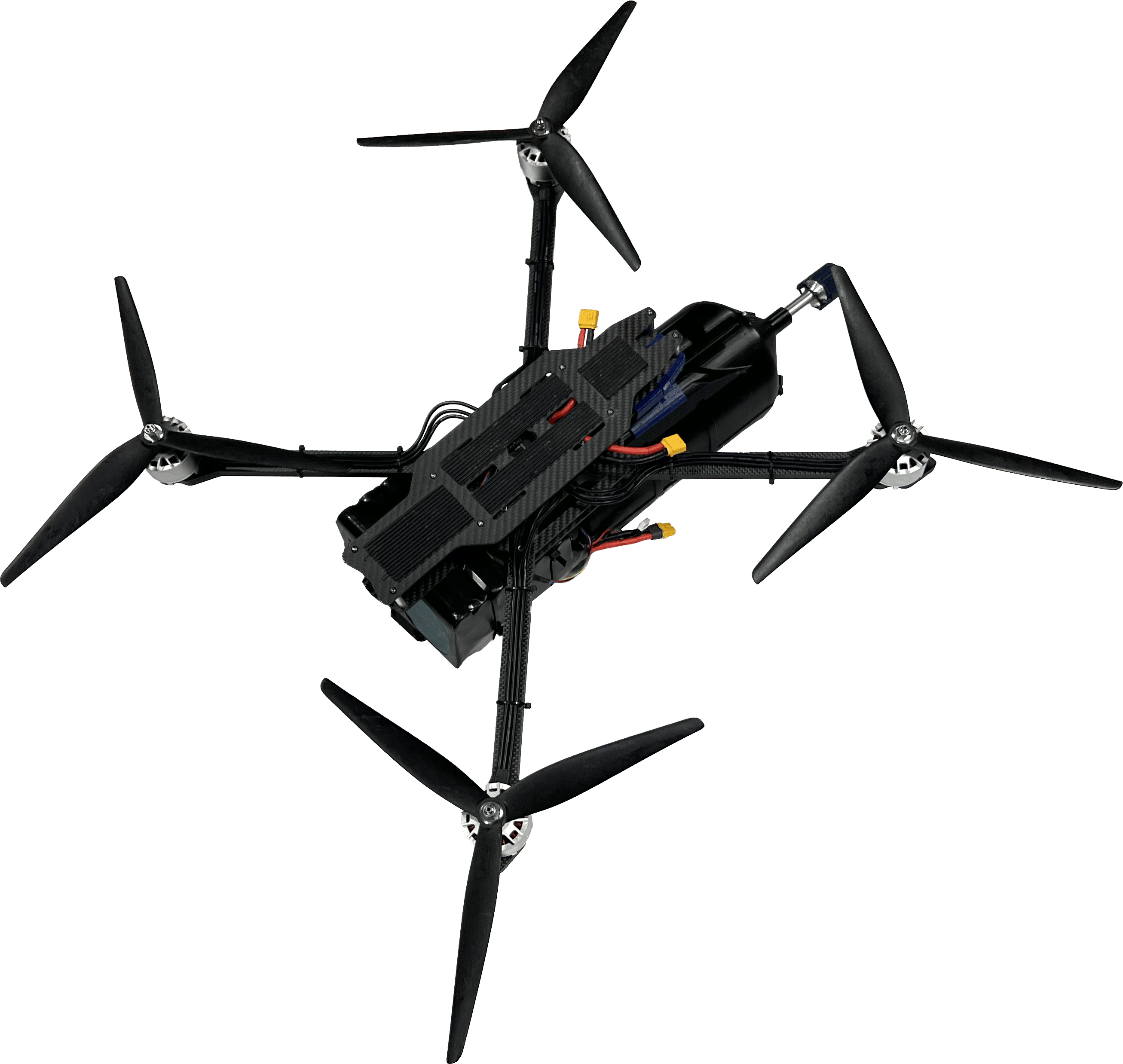 13’ fpv-дрон тінь з оптоволокном